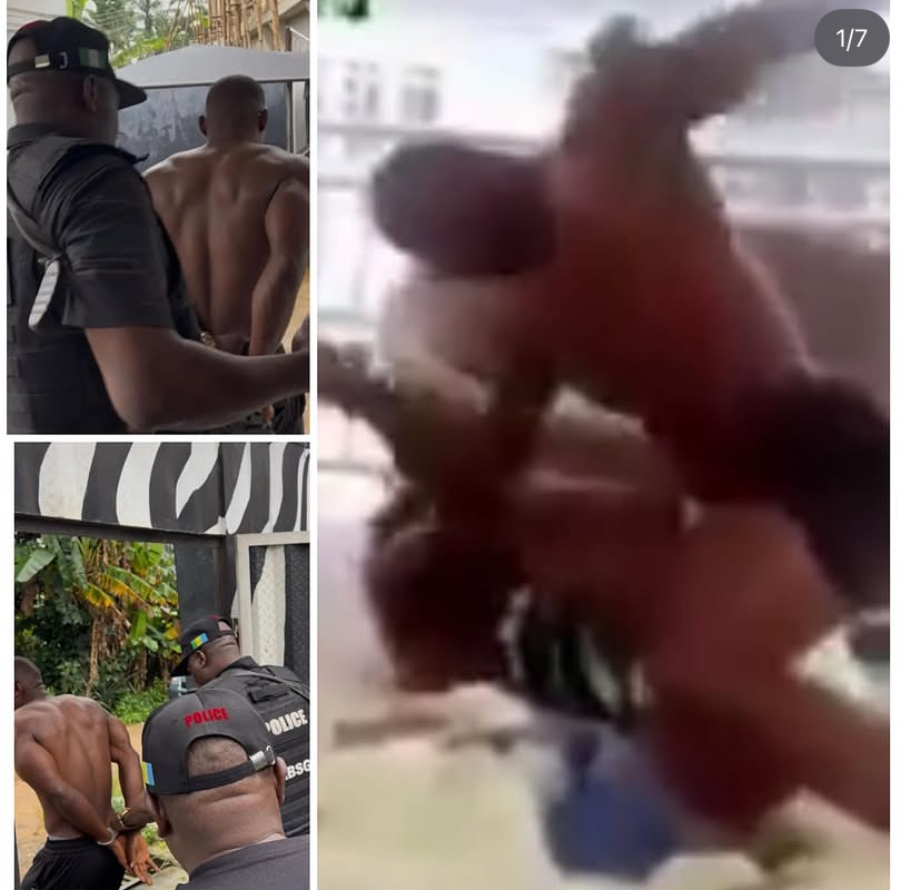 Abia Police arrest man after viral video shows brutal attack on woman