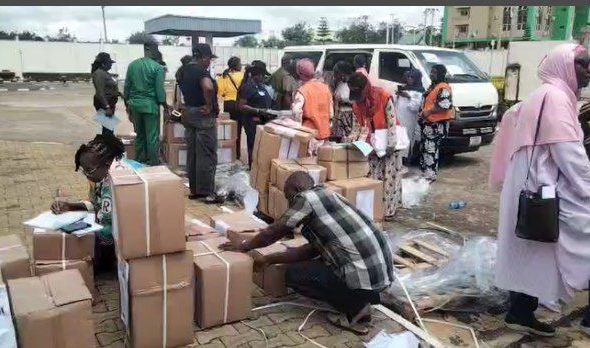 Ekiti poll: Sensitive election materials leave CBN under tight security