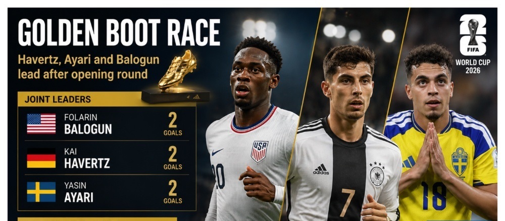 Havertz, Balogun, Ayari lead early Golden Boot race after explosive World Cup opening week