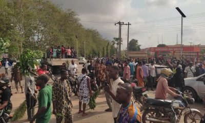 Jubilation as abducted pregnant woman, children regain freedom after Igboho’s ultimatum