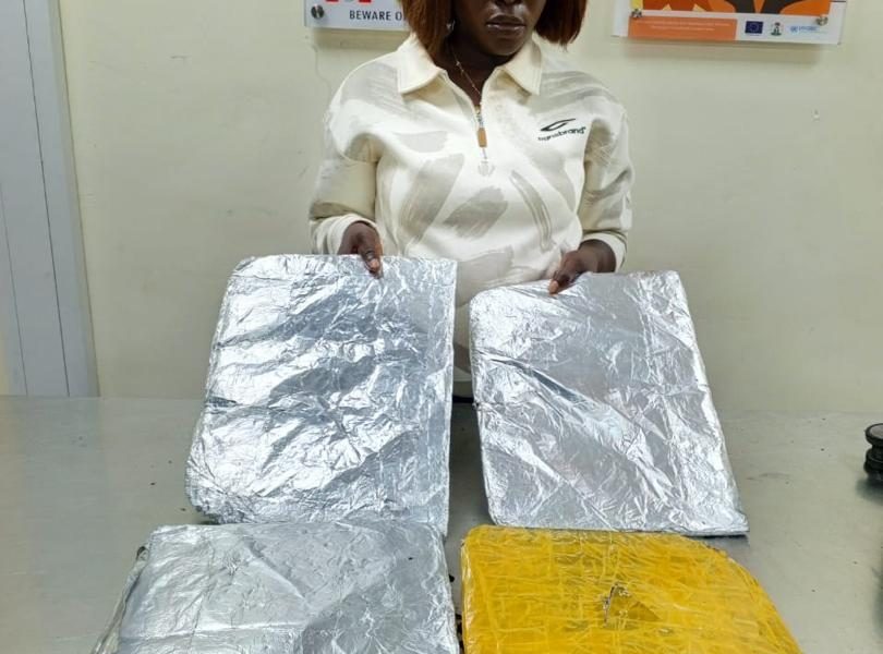 China-bound trader arrested with cocaine as NDLEA records N12.4bn drug bust