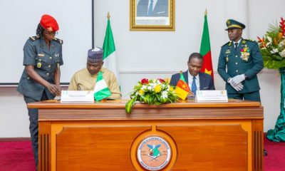 Nigeria, Cameroon deepen defence ties with new border security MoU