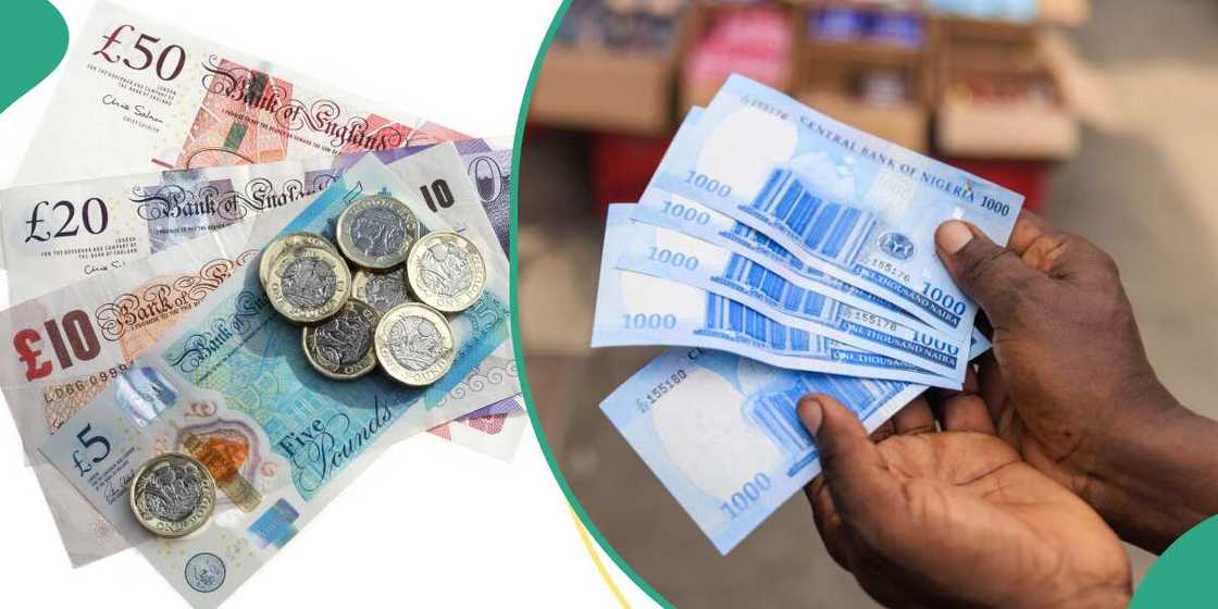 Naira stable against British Pound as market opens at N1,823/£1