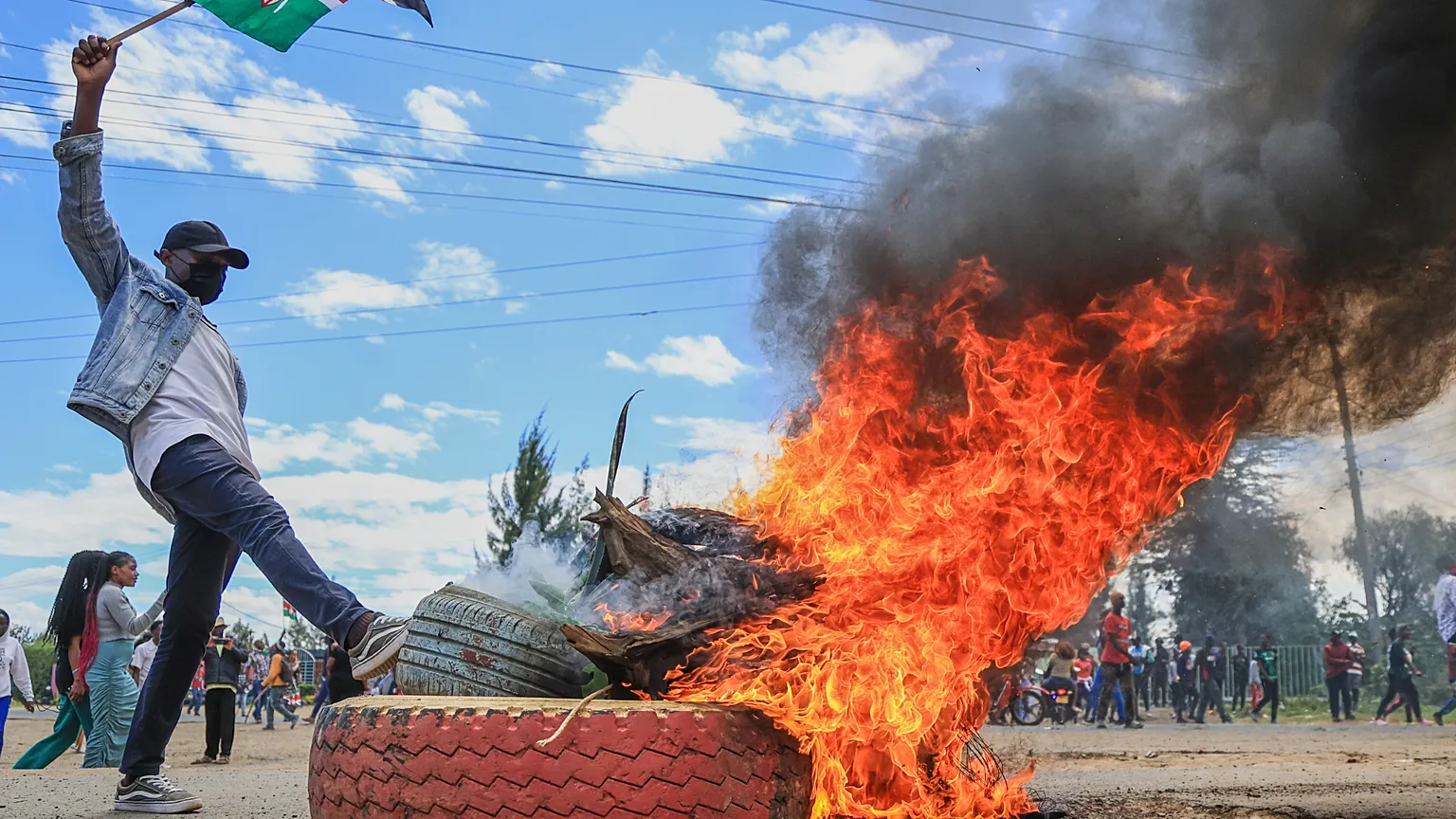 Protests erupt in Kenya over planned U.S.-backed Ebola quarantine facility