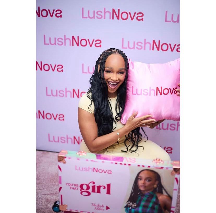 LushNova Hair unveils Folasade Adeleke as brand ambassador, launches ‘You’re That Girl’ campaign