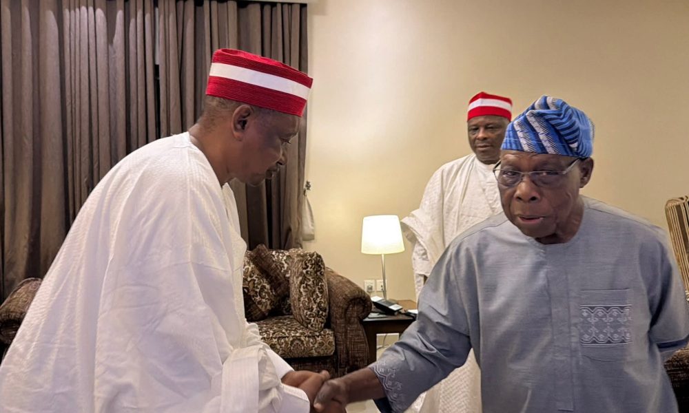2027: Obasanjo holds closed-door meeting with Kwankwaso in Kano