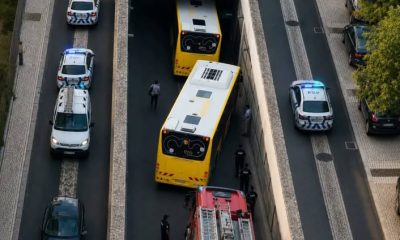 2 Killed, 20 injured as commuter bus crashes into pedestrians near Lisbon railway station