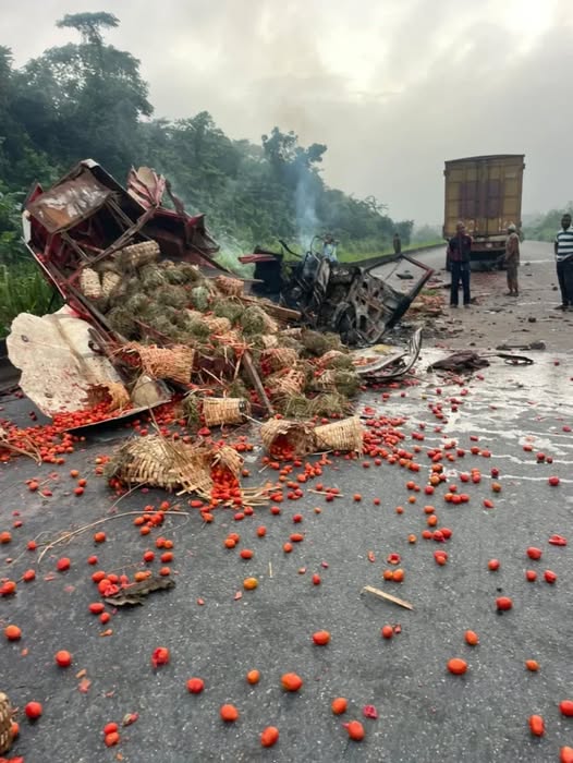Two killed as truck, bus burst into flames in Ogun Expressway crash