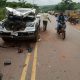 Two killed as motorcycle collides with pickup truck in Ogun
