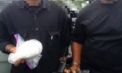 Police arrest two suspects, recover pistols, ammunition and suspected cocaine in Delta Highway operation