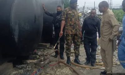Nigerian Navy destroys illegal fuel depot, seizes 13,000 litres of diesel in Rivers