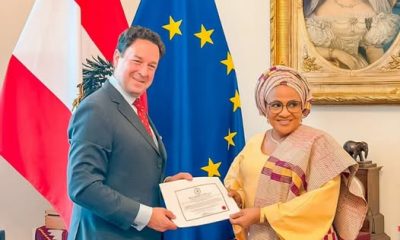 Oyo APC guber candidate, Alli hails Florence Ajimobi on diplomatic recognition in Austria