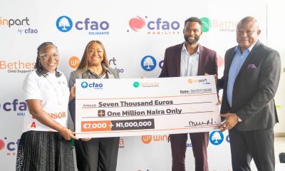 Winpart by CFAO reinforces CSR commitment with Bethesda foundation donation