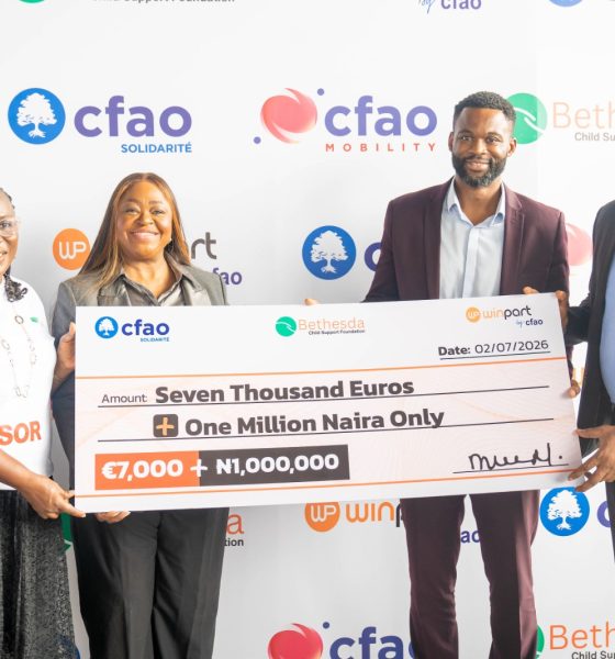 Winpart by CFAO reinforces CSR commitment with Bethesda foundation donation