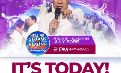 THE WAIT IS OVER: Healing Streams Live Healing Services with Pastor Chris Begin Today