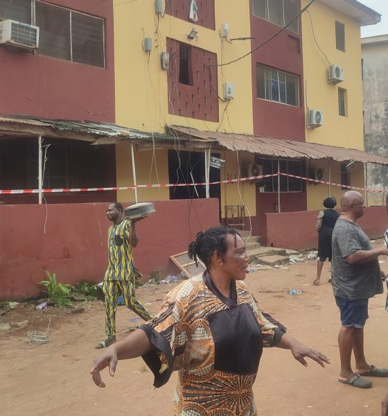 Structural cracks: LASBCA pulls down six-flat building in Abesan Estate (Video)