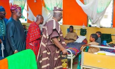 Alaafin visits Freed Oriire abductees as Senator Alli donates car to rescued school principal