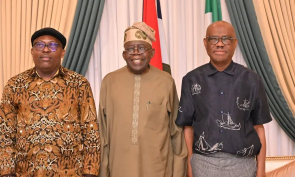 Rivers Governor Fubara rejoins Wike's political family, backs Tinubu