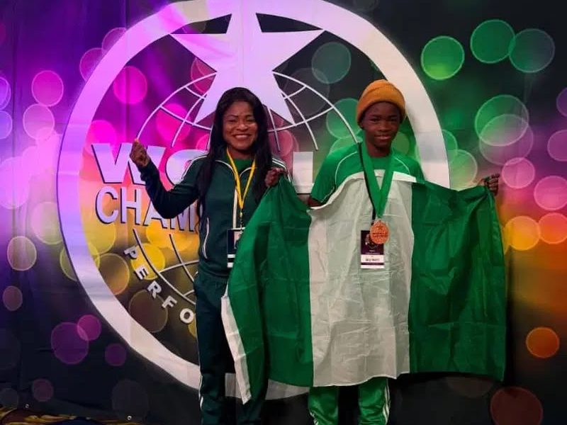 12-year-old Nigerian actor Chibuchi Francis wins bronze at global performing arts championship