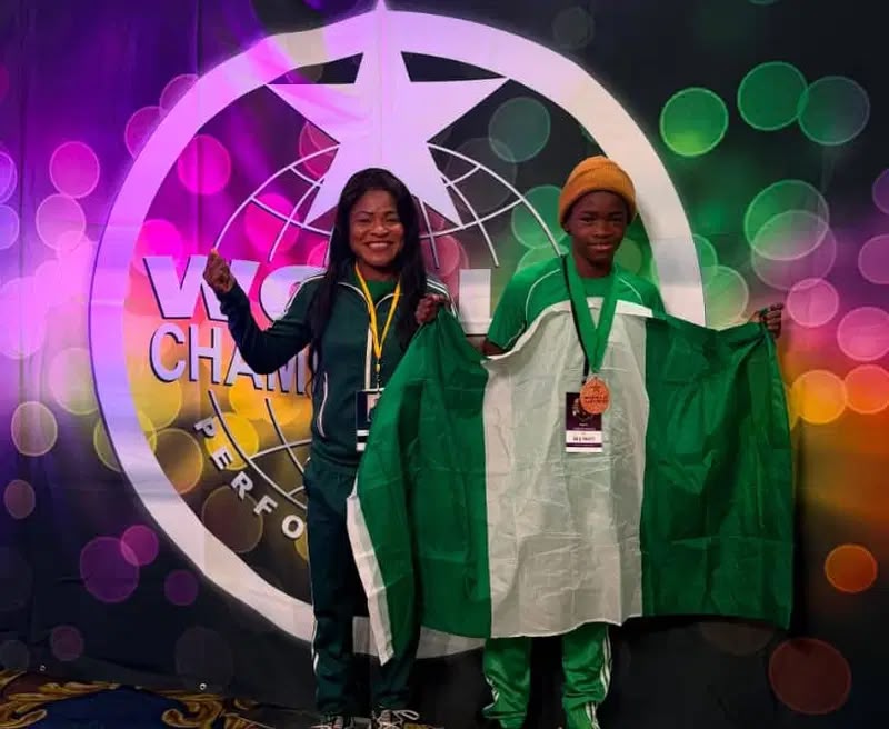 12-year-old Nigerian actor Chibuchi Francis wins bronze at global performing arts championship