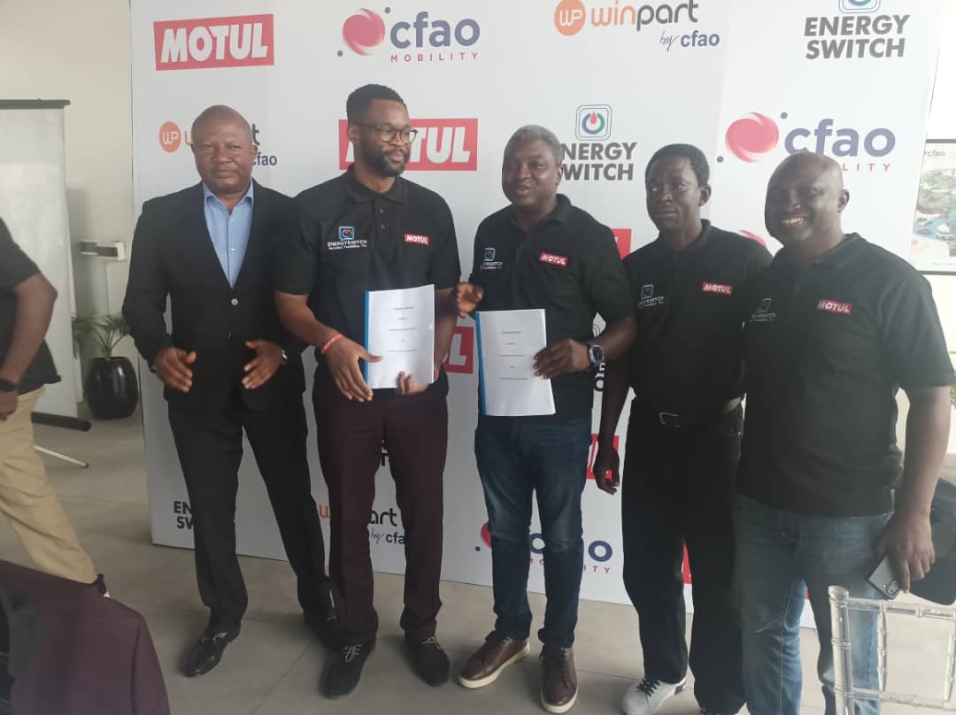 Motul, Winpart by CFAO, Energy Switch partner to expand Access to Premium Lubricants in Nigeria