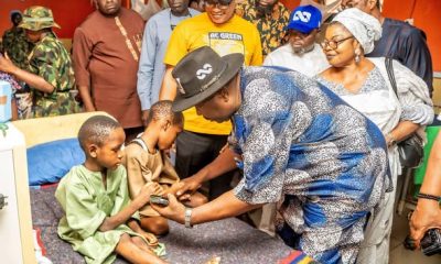 Oyo APC governorship candidate Alli visits rescued Oriire abduction victims