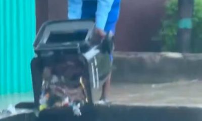 Lagos Taskforce arrests 56-year-old man for dumping refuse in drainage channel [Video]