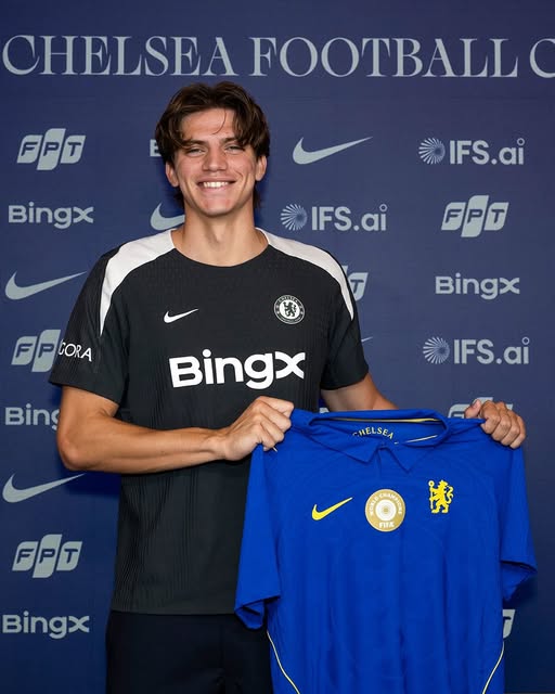 Chelsea complete £43m signing of Marco Palestra on seven-year deal