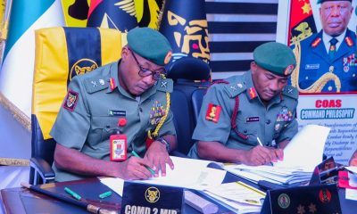 Major General Chinedu Ralph Nnebeife, the General Officer Commanding (GOC) 2 Division, Ibadan,