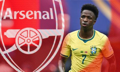 Arsenal eye transfer splash as Arteta targets Guimarães, Vinícius Jr, Barcola in squad overhaul