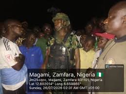 Troops foil bandit attack in Zamfara, rescue 48 kidnap victims