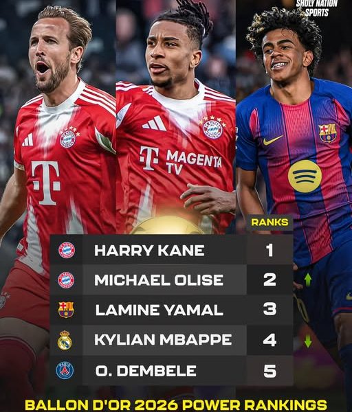 Ballon d'Or 2026: Yamal, Mbappe, Kane emerge early favourites