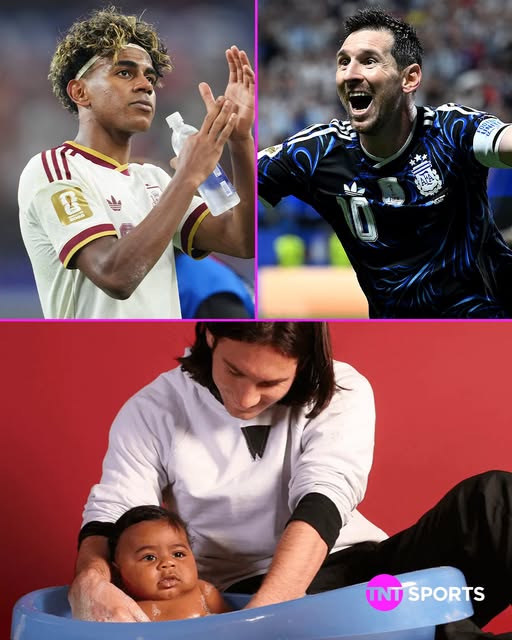 The Baby Messi once held Is now chasing him for World Cup glory