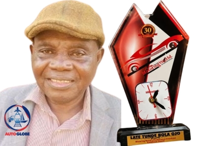Autoglobe Founder/CEO Receives MotoringWorld's Posthumous broadcast excellence award