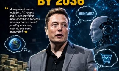 Musk predicts end of money by 2036 as AI, robots take over work