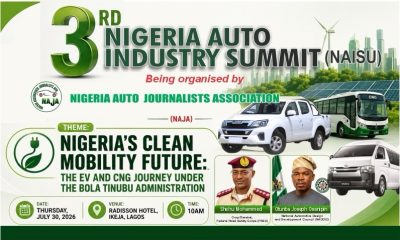 Top automakers, regulators set for 2026 Nigeria Auto Industry Summit