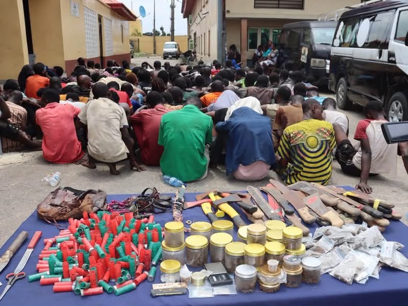 Operation KO S'AYE III: Lagos Police Nab 147 suspects in major crime crackdown