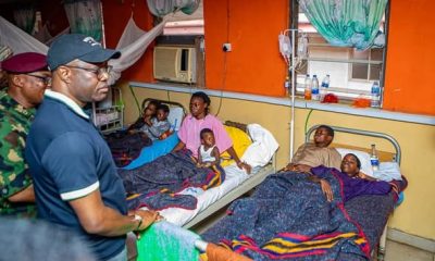 Oyo rescued pupil diagnosed with heart disease as 31 children leave hospital