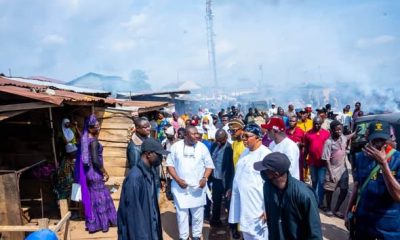 APC governorship candidate Sharafadeen Alli donates N25m to Bode market victims