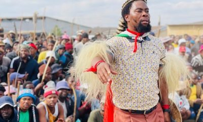 South African activist Nkosikhona Ndabandaba, popularly known as "Phakel'umthakathi