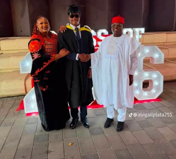 Umahi's twins graduate from University of Sheffield, family celebrates academic milestone