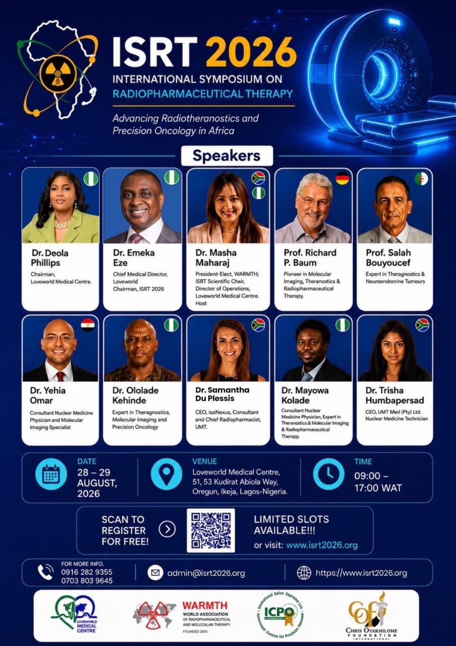 ISRT 2026: Global experts converge in Lagos to advance cancer care across Africa