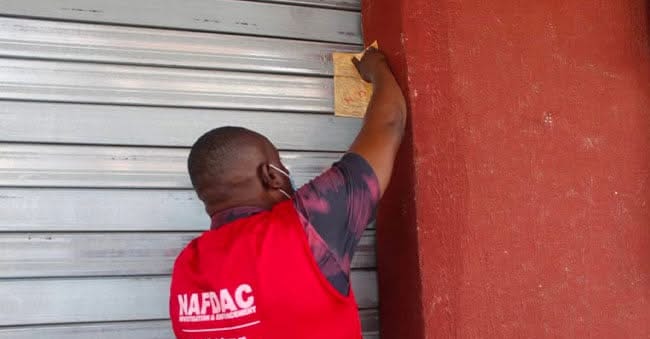 NAFDAC seals shops at Lagos Trade Fair over suspected unregistered cosmetics