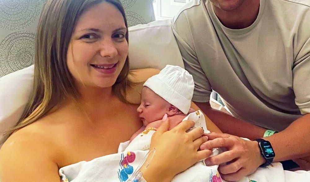 Doctors perform pioneering womb surgery to save baby with rare birth defect