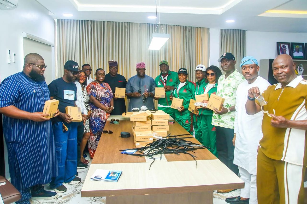 X3M Ideas donates 50 Walkie-Talkies to strengthen security operations in Onigbongbo
