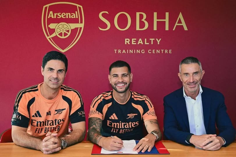 Arsenal complete £75m signing of Newcastle captain Bruno Guimarães