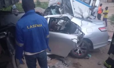Five killed in head-on collision on Lagos-Badagry Expressway