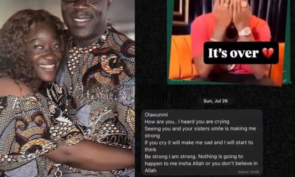 Taiwo Hassan ‘Ogogo’s daughter Kira reveals final conversation with father