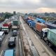 Overturned trailer causes severe gridlock on Lagos-Ibadan Expressway, motorists turn to bush paths