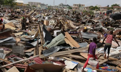 Over 5,000 displaced as Lagos demolishes houses after Hausa-Yoruba clash in Alimosho
